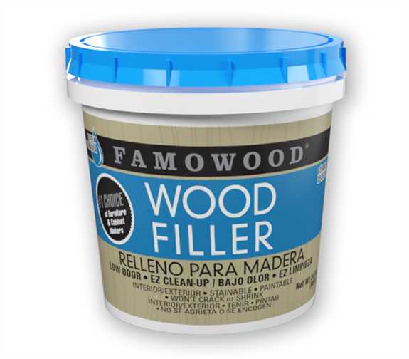 Famowood® Natural Pint Solvent Free Wood Filler